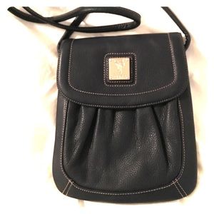 Leather crossbody bag